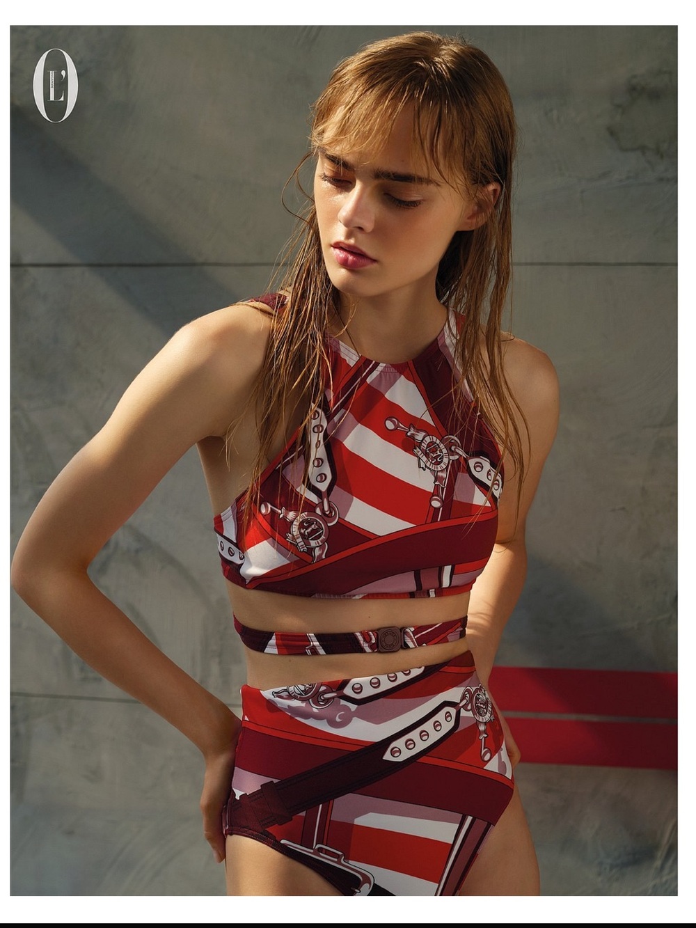 HERMES - Gorgeous and Authentic Two-Piece Swim EUC
